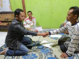 PENYERAHAN HOK REHABILITASI JALAN DI PADUKUHAN KARANG 